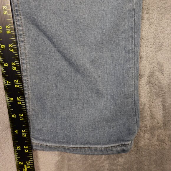 Paige Federal Slim Straight Jeans Men's 34 Light Wash Soft Stretch Denim - Picture 4 of 15